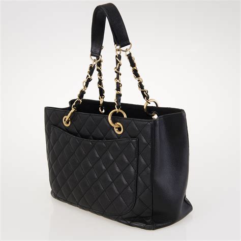 chanel shopper tote fake|chanel large shopping tote.